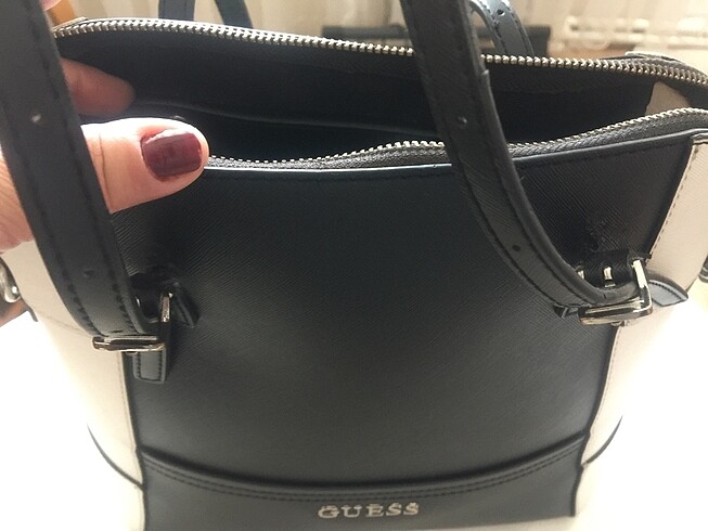 Beden siyah Renk Roma dan alınmış Guess orijinal Çanta