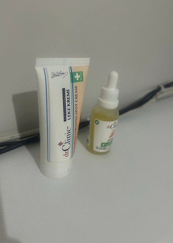 Dr. Clinic leke Kremi ve Serum Seti