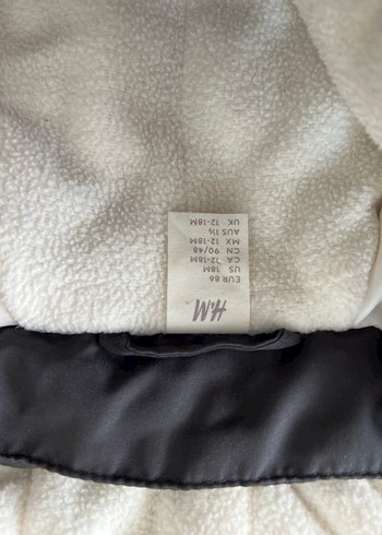 Gri Bebek H&M mont unisex - Görsel 4