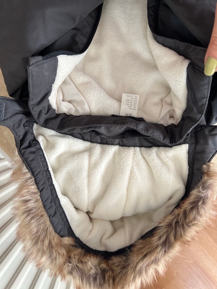 Gri Bebek H&M mont unisex - Görsel 5