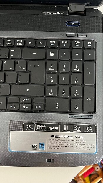 Acer Acer dizüstü laptop bilgisayar