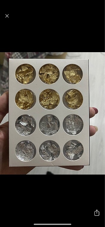 Folyo tırnak süsleme