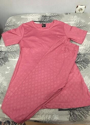 xxl Beden Kısa taytlı kısa kollu haşema 