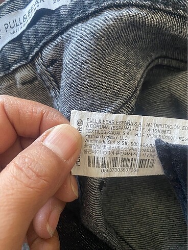 36 Beden Pull&Bear Mom jean