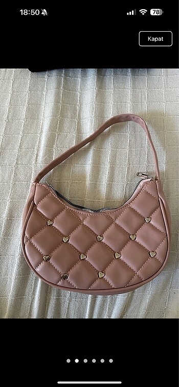 Bershka kalpli lolita y2k çanta