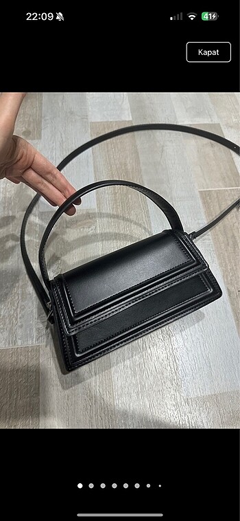 zara mini city çanta