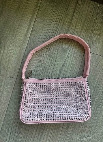 stradivarius taşlı çanta