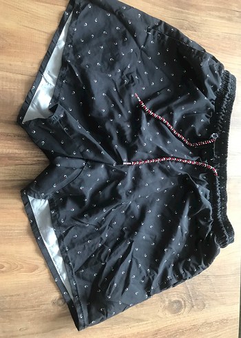 Erkek Siyah Midi Yüzme Şortu - Görsel 3