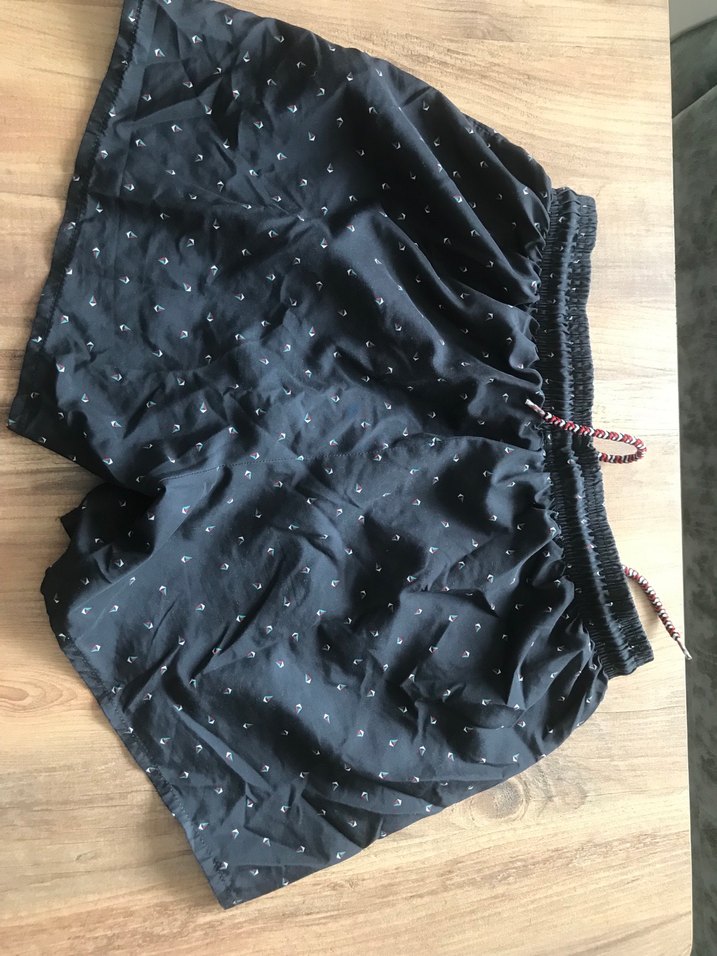 Erkek Siyah Midi Yüzme Şortu - Görsel 2