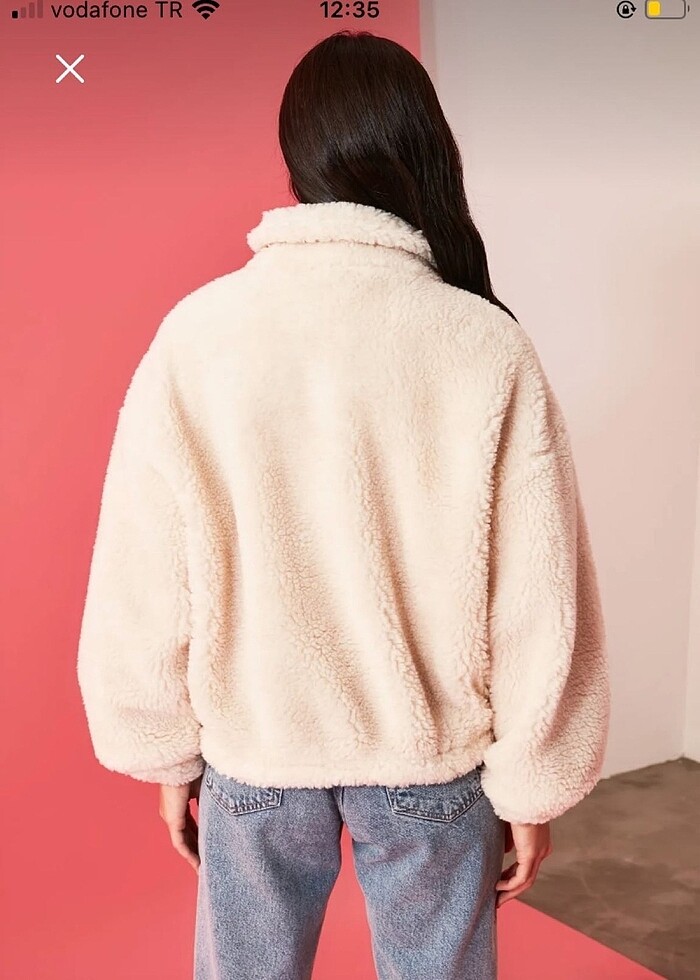 Peluş mont - Görsel 3