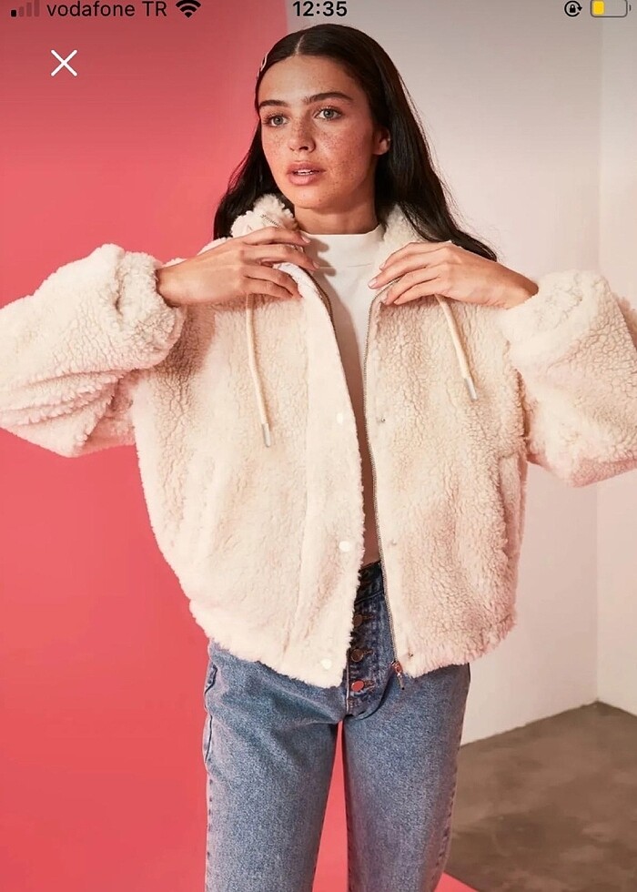 Peluş mont - Görsel 2