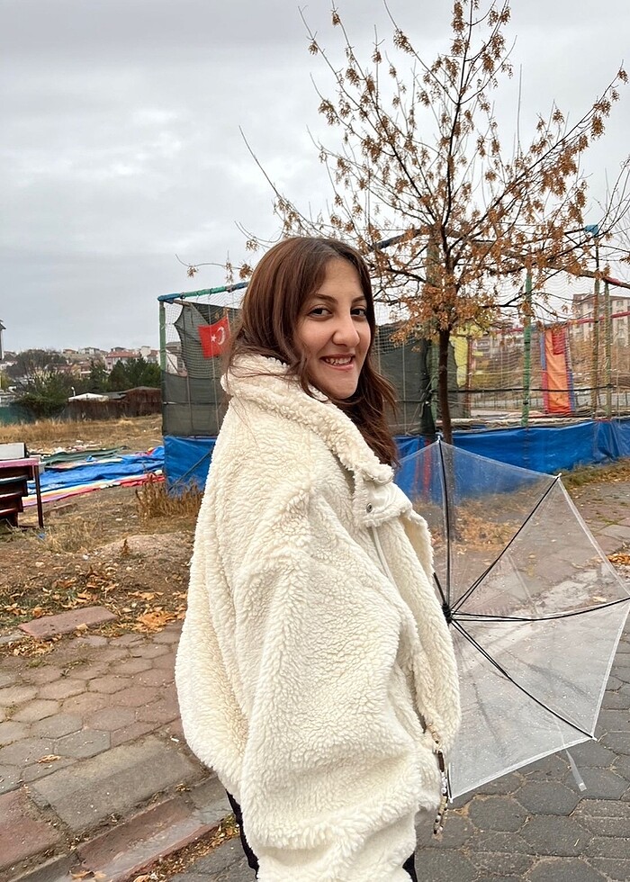 Peluş mont - Görsel 4