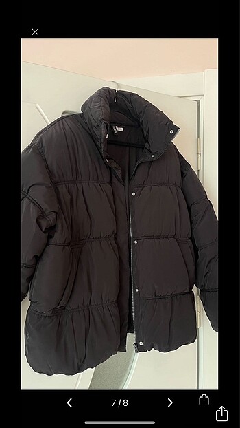 H&M pofuduk mont - Görsel 3