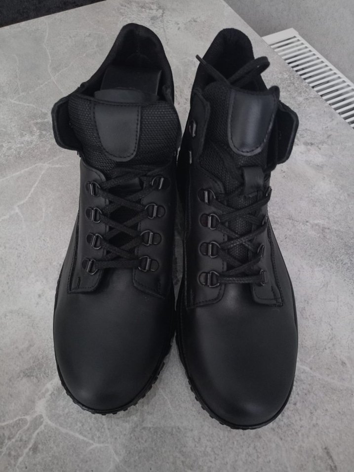 Erkek Siyah Bağcıklı Outdoor Bot - Görsel 3