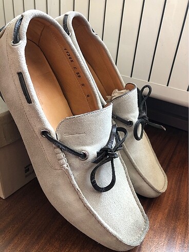 42 Beden SANTONİ DRİVER MODEL,SÜET ERKEK AYAKKABI