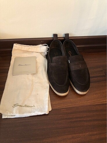 SANTONİ KAHVERENGİ SÜET ERKEK AYAKKABI(41 NO) - Görsel 7