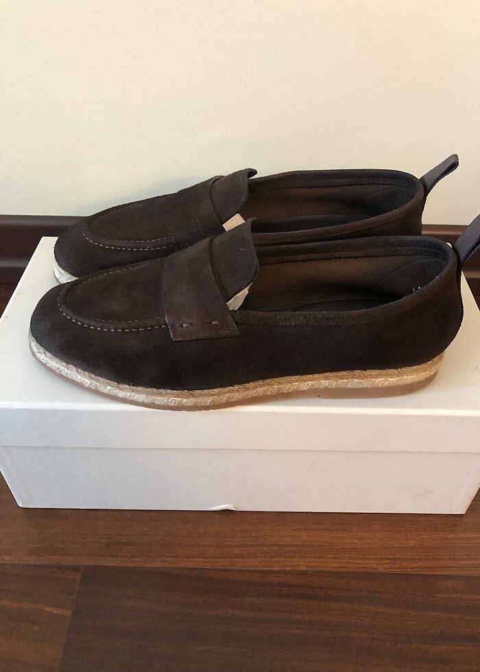 SANTONİ KAHVERENGİ SÜET ERKEK AYAKKABI(41 NO) - Görsel 4