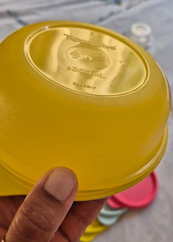 Beden Tupperware Renkli Plastik Saklama Kapları Seti