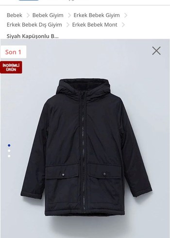 lcwaikiki çocuk mont - Görsel 5