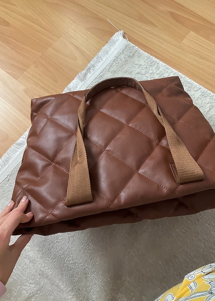 Kahverengi çanta - Görsel 2