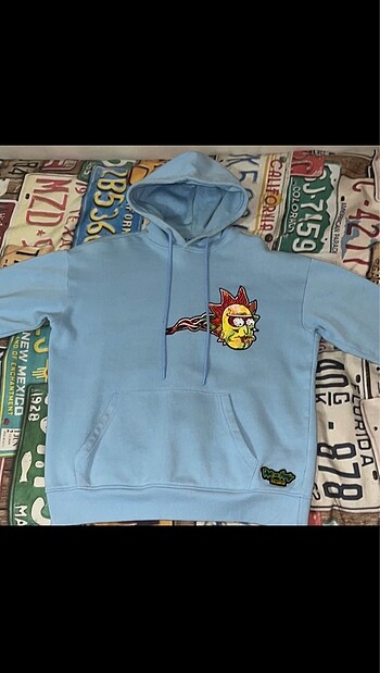 Pull&Bear Bebek mavisi Sweatshirt