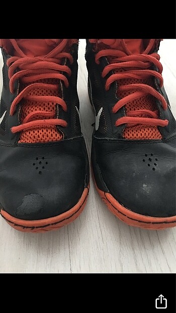 36 Beden siyah Renk Nıke basketbol ayakkabısı