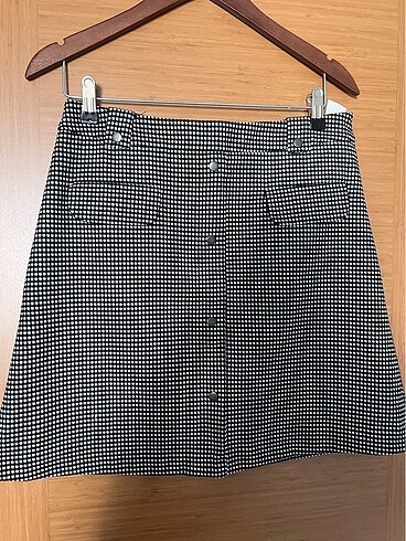 Desenli mini etek