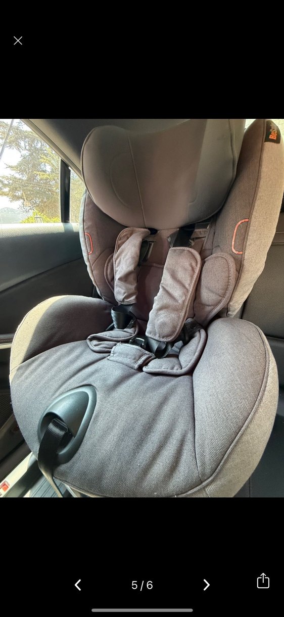 Gri Çocuk Araç Koltuğu - Görsel 3