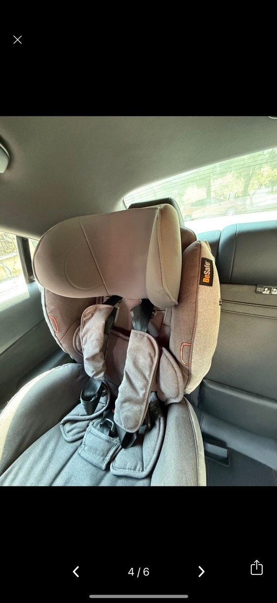 Gri Çocuk Araç Koltuğu - Görsel 2