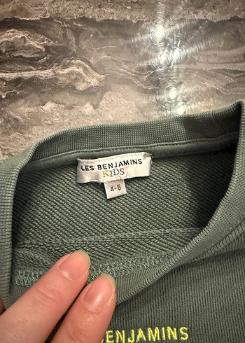 Çocuk Haki sweat - Görsel 3