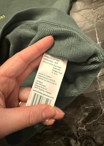 Çocuk Haki sweat - Görsel 2