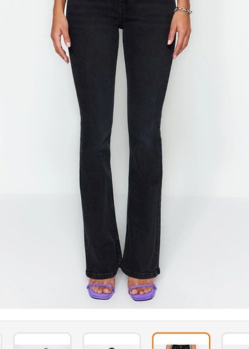 Trendyol & Milla Flare İspanyol Jean kot pantolon