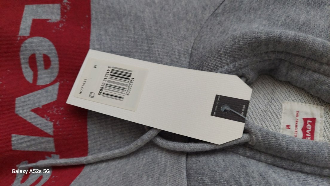 Levi's Gri Kapüşonlu Sweatshirt - Görsel 3