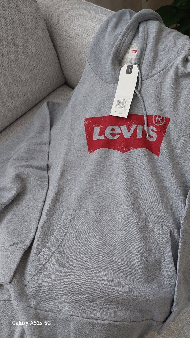 Levi's Gri Kapüşonlu Sweatshirt - Görsel 2