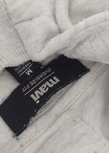 Bej Kapüşonlu Erkek Sweatshirt - Görsel 2