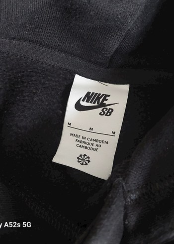 Siyah Kapüşonlu  Sweatshirt - Görsel 4