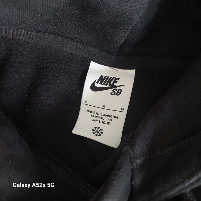 Siyah Kapüşonlu  Sweatshirt - Görsel 4