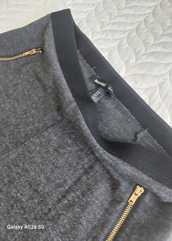 Gri Fermuarlı Kadın tayt - Görsel 2