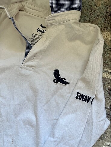 11-12 Yaş Beden beyaz Renk Sınav Koleji sweat