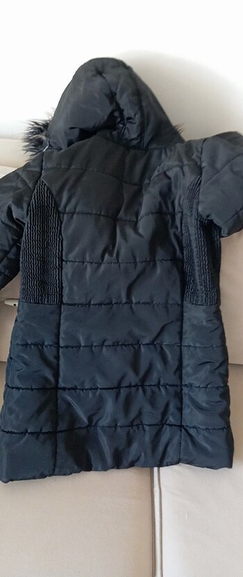 11-12 Yaş Beden siyah Renk Kışlık mont
