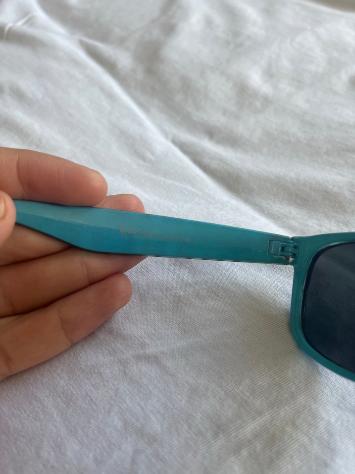 Ray-Ban Wayfarer Mavi Desenli Güneş Gözlüğü — görsel 5/11