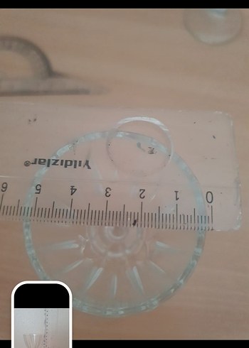 Şeffaf kahve yanı bardak - Görsel 6