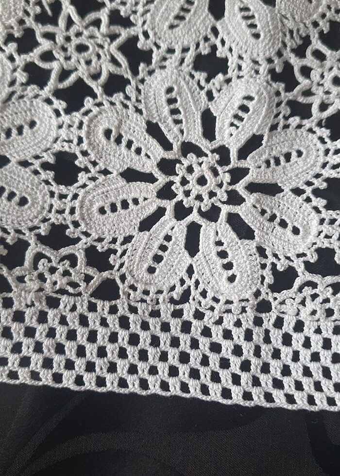 Dantel yastık başı - Görsel 2