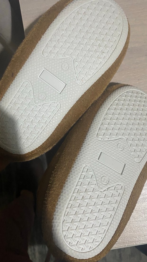 Kız/erkek
 Çocukları İçin Kahverengi Sıcak Terlik - Görsel 2