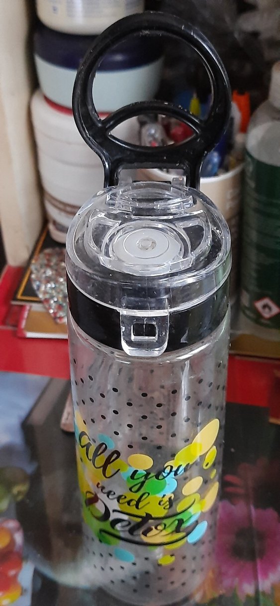 Renkli Desenli Çocuk Termos Şişesi - Görsel 3