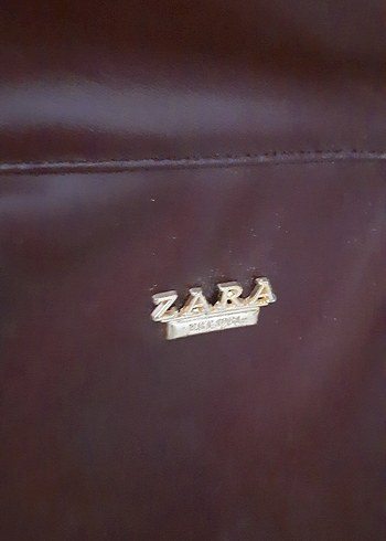 Kahverengi Deri Sırt Çantası ZARA - Görsel 2