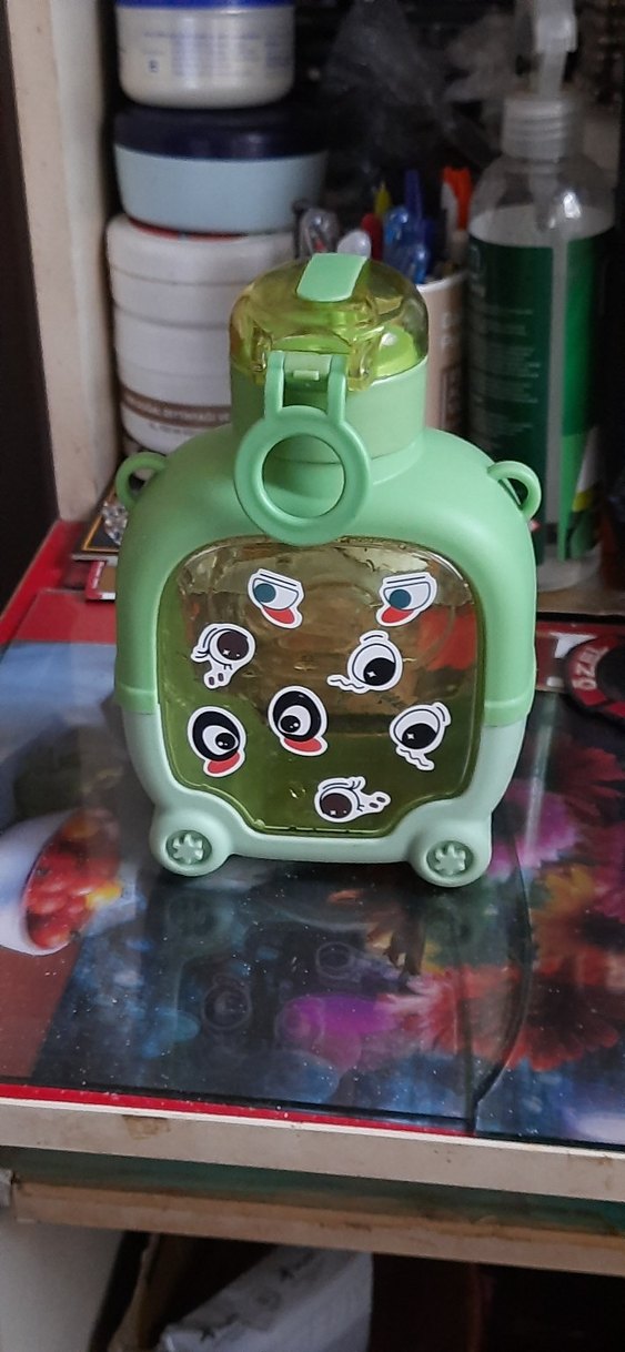 Yeşil renkli çok güzel çocuk suluğu. - Görsel 5