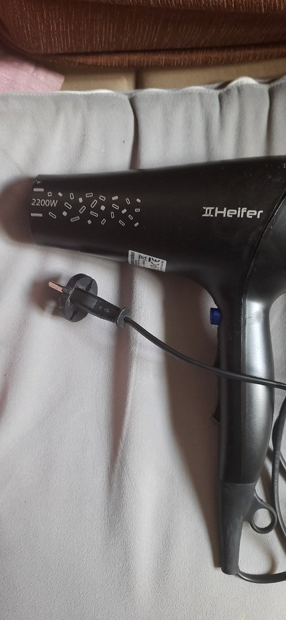 Siyah Helfer 2200W Saç Kurutma Makinesi - Görsel 2