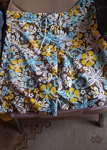 Çiçek Desenli Erkek Mini Mayo Şort - Görsel 3