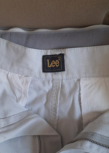 Lee Cooper Gri Rahat Kesim Keten Erkek Bermuda Şort.lee Cooper.